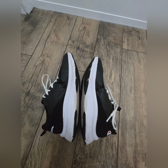 CHAMPION black and white 8w womens sneakers 1724008 - Picture 6 of 11